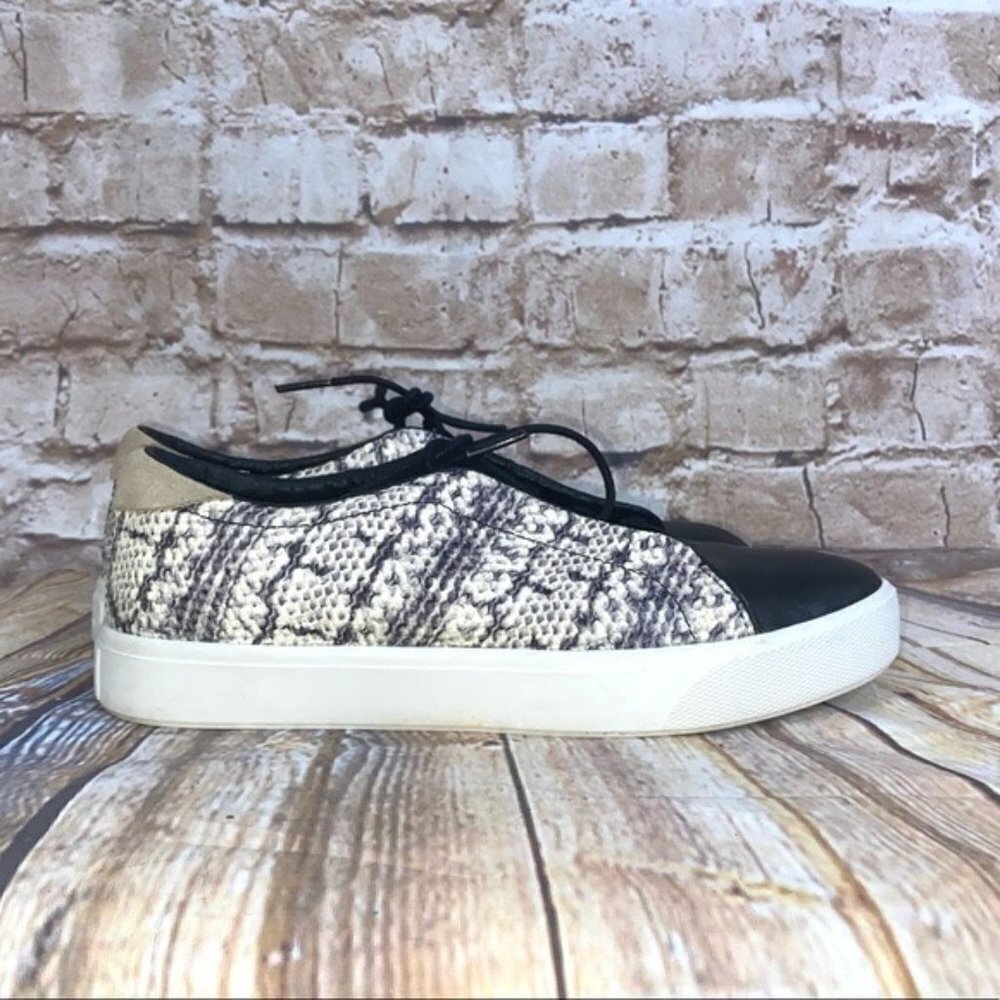 Cole Haan Grandpro Spectator 2 Lace Up Sneakers, Black White Snake Size 7